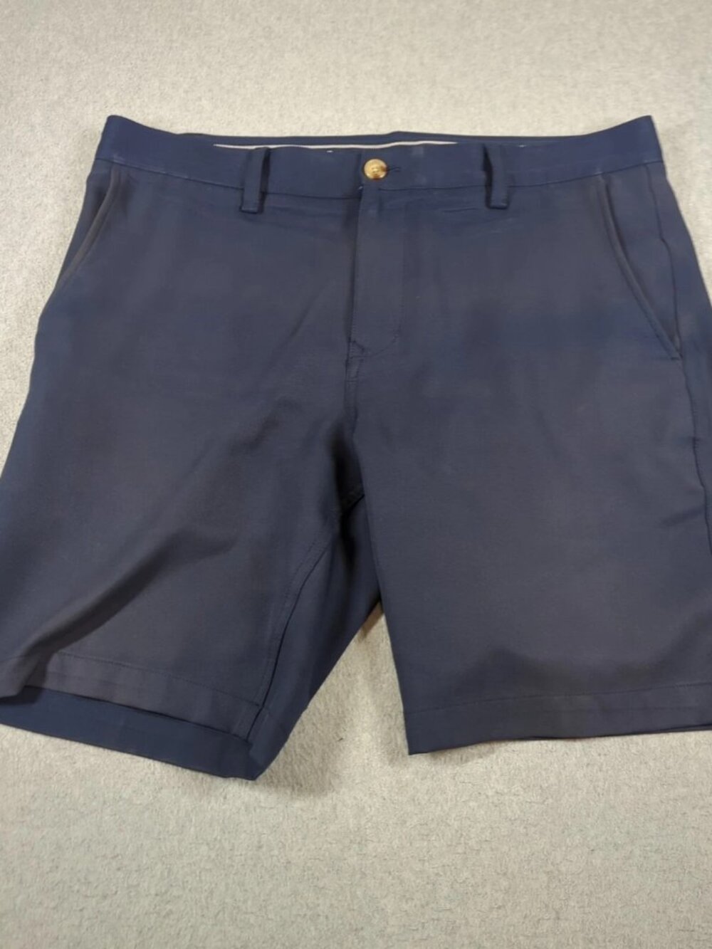 Vineyard Vines Links Shorts Men's 33 (Actual 36) Blue Golf Performance